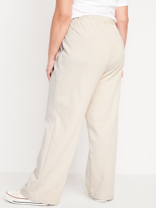Image number 8 showing, Extra High-Waisted Fleece Pants