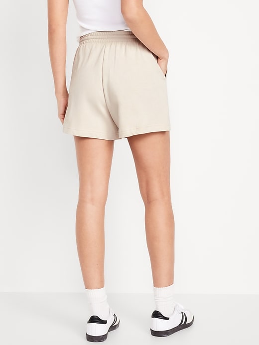 Image number 2 showing, Extra High-Waisted Terry Shorts -- 3-inch inseam