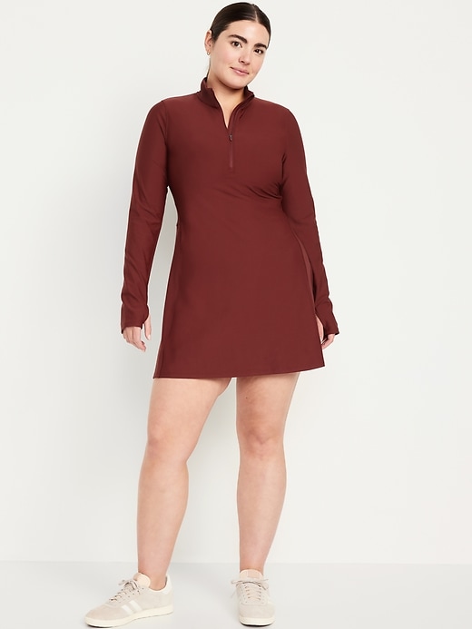 Image number 4 showing, PowerSoft Half-Zip Athletic Dress