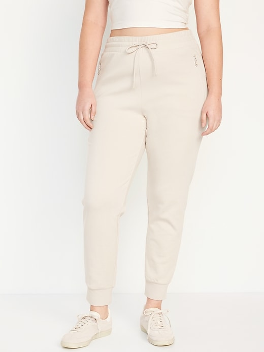 Image number 5 showing, High-Waisted Dynamic Fleece Joggers