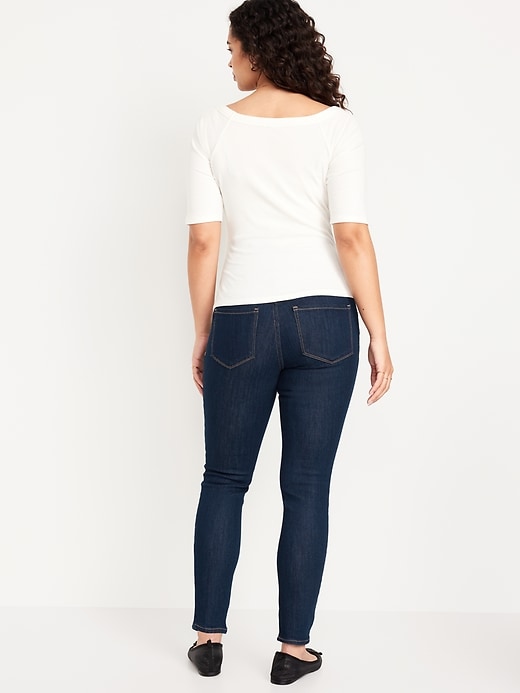 Image number 3 showing, Maternity Full-Panel Skinny Jeans