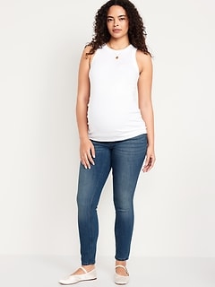 Maternity Full-Panel Wow Skinny Jeans