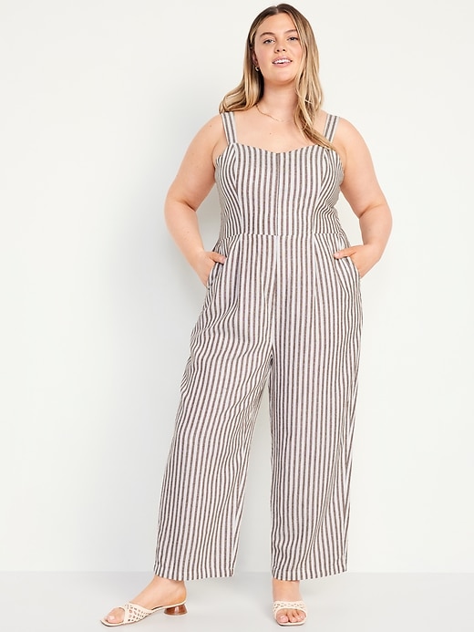 Image number 6 showing, Fit & Flare Cami Jumpsuit