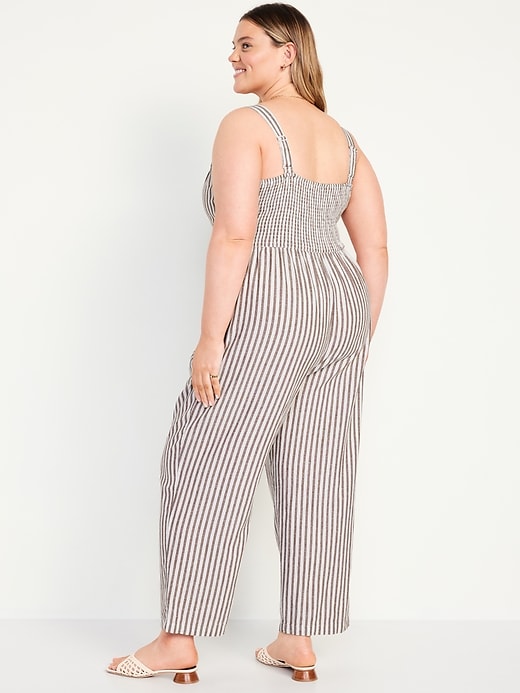 Image number 7 showing, Fit & Flare Cami Jumpsuit