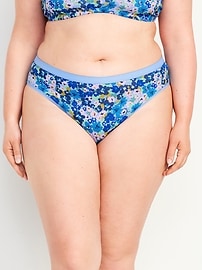 View large product image 6 of 7. High-Waisted Everyday Cotton Underwear