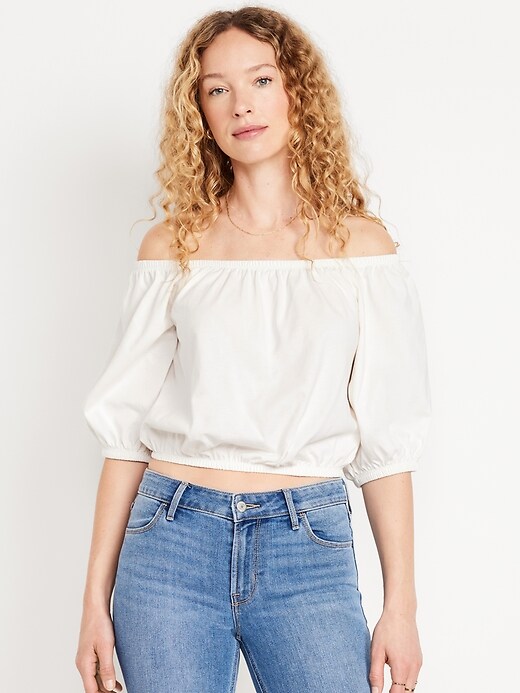 Off-Shoulder Top | Old Navy