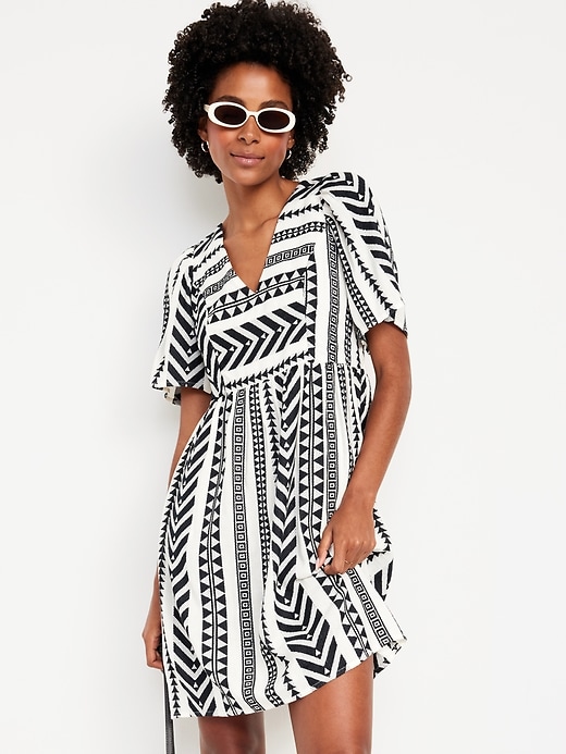 old navy jacquard mini swing dress Jacquard Mini Swing Dress