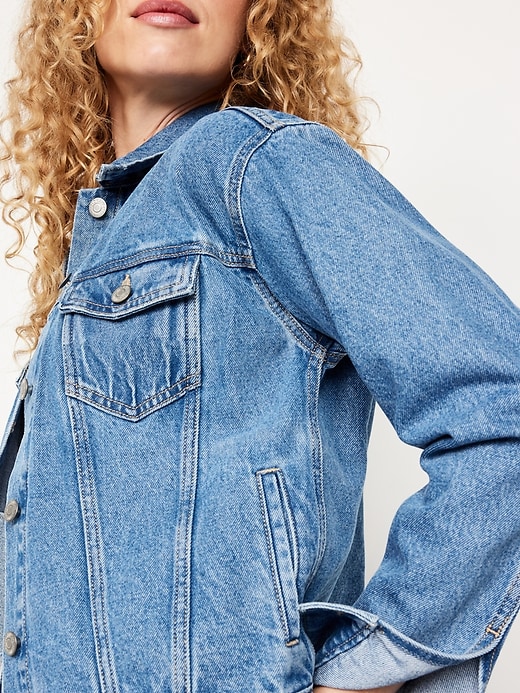 Image number 6 showing, Classic Jean Jacket for Women