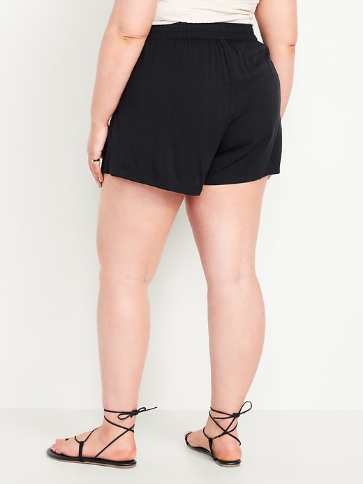 Image number 8 showing, High-Waisted Playa Shorts -- 4-inch inseam