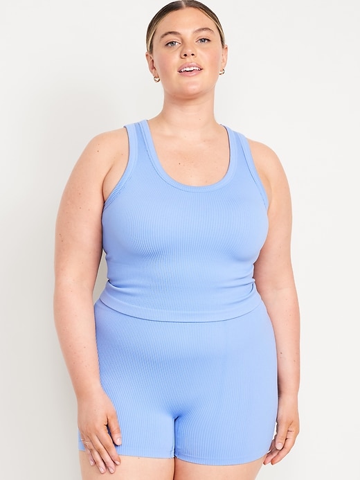 Image number 7 showing, Seamless Ribbed Tank Top