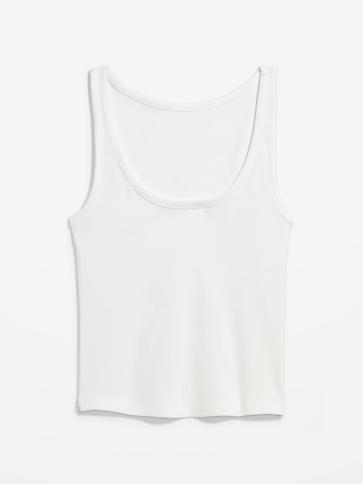 Image number 4 showing, Ribbed Crop Tank Top