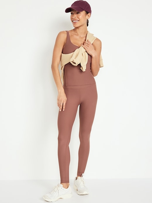 Image number 3 showing, High-Waisted PowerSoft Full-Length Leggings