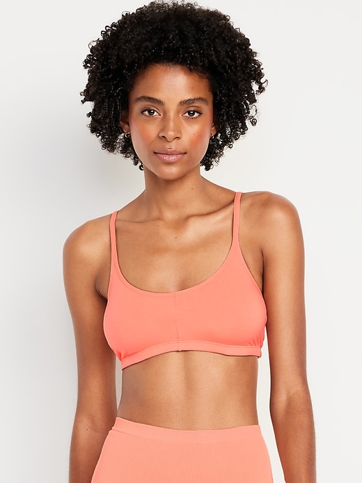View large product image 1 of 8. Everyday Cotton Bralette