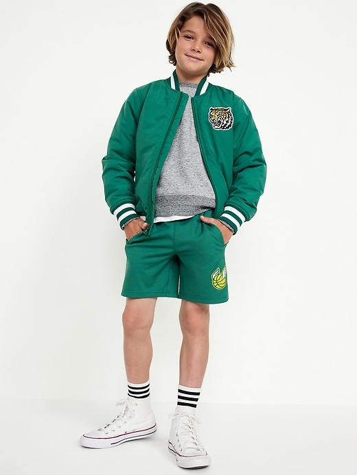 Image number 3 showing, Mesh Performance Shorts for Boys (Above Knee)