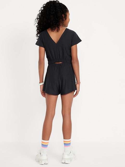 View large product image 2 of 3. Cloud 94 Soft Back-Cutout Romper for Girls