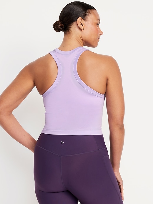 Image number 3 showing, Seamless Crop Performance Tank Top