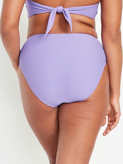 Image number 6 showing, High-Waisted Bikini Swim Bottoms