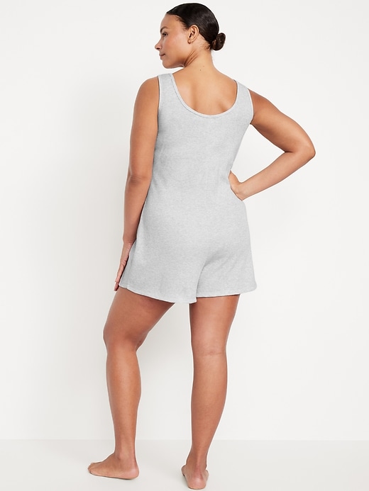 Image number 6 showing, Waffle Lounge Romper