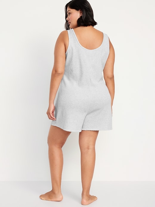 Image number 8 showing, Waffle Lounge Romper