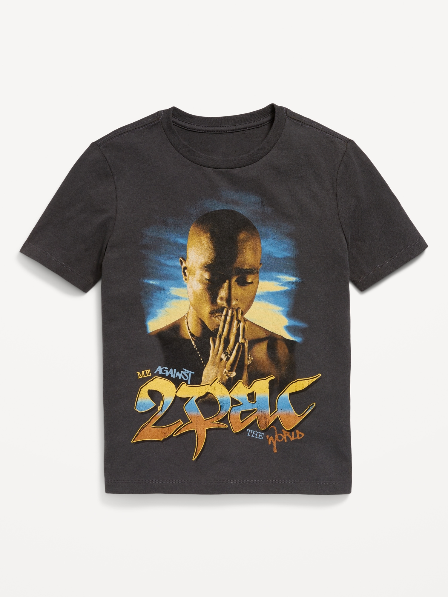 Tupac Gender-Neutral Graphic T-Shirt for Kids