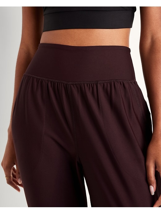 Image number 4 showing, High-Waisted PowerSoft Joggers