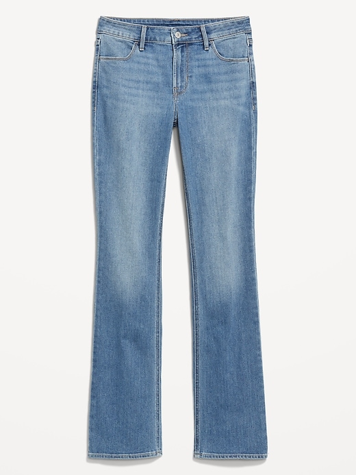 Image number 4 showing, Mid-Rise Wow Boot-Cut Jeans