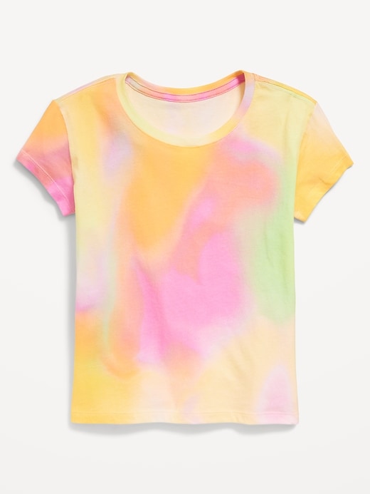 View large product image 1 of 2. Softest Printed Short-Sleeve T-Shirt for Girls
