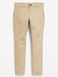 View large product image 4 of 4. Skinny School Uniform Pants for Girls