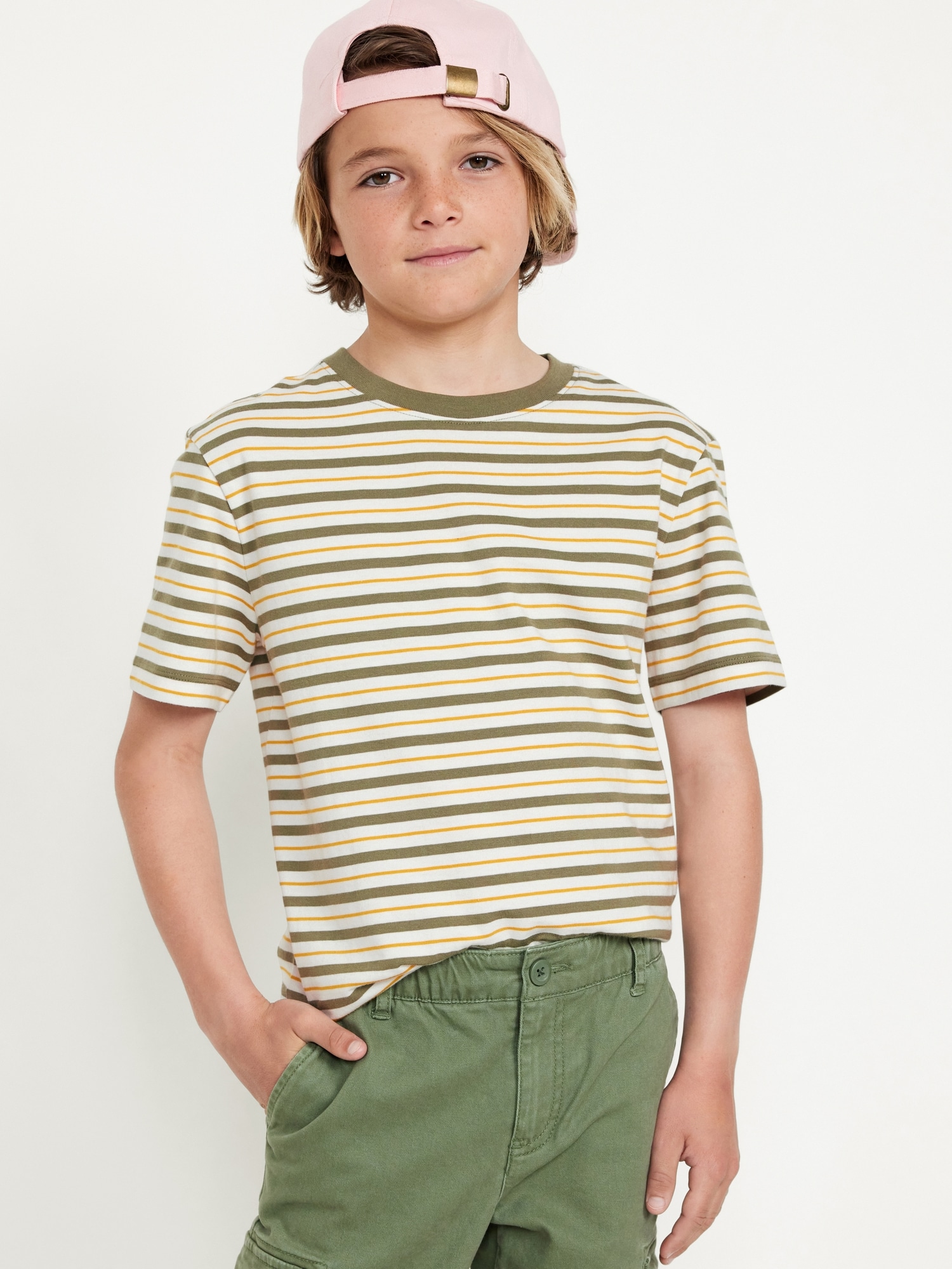 Oversized Short-Sleeve T-Shirt for Boys