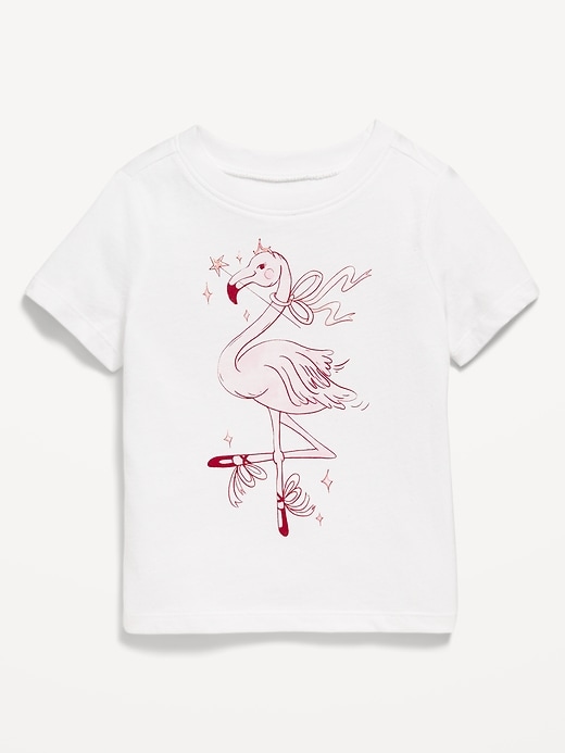 View large product image 1 of 1. Short-Sleeve Graphic T-Shirt for Toddler Girls