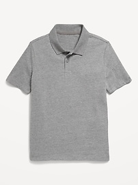 Image number 2 showing, School Uniform Jersey Polo Shirt for Boys