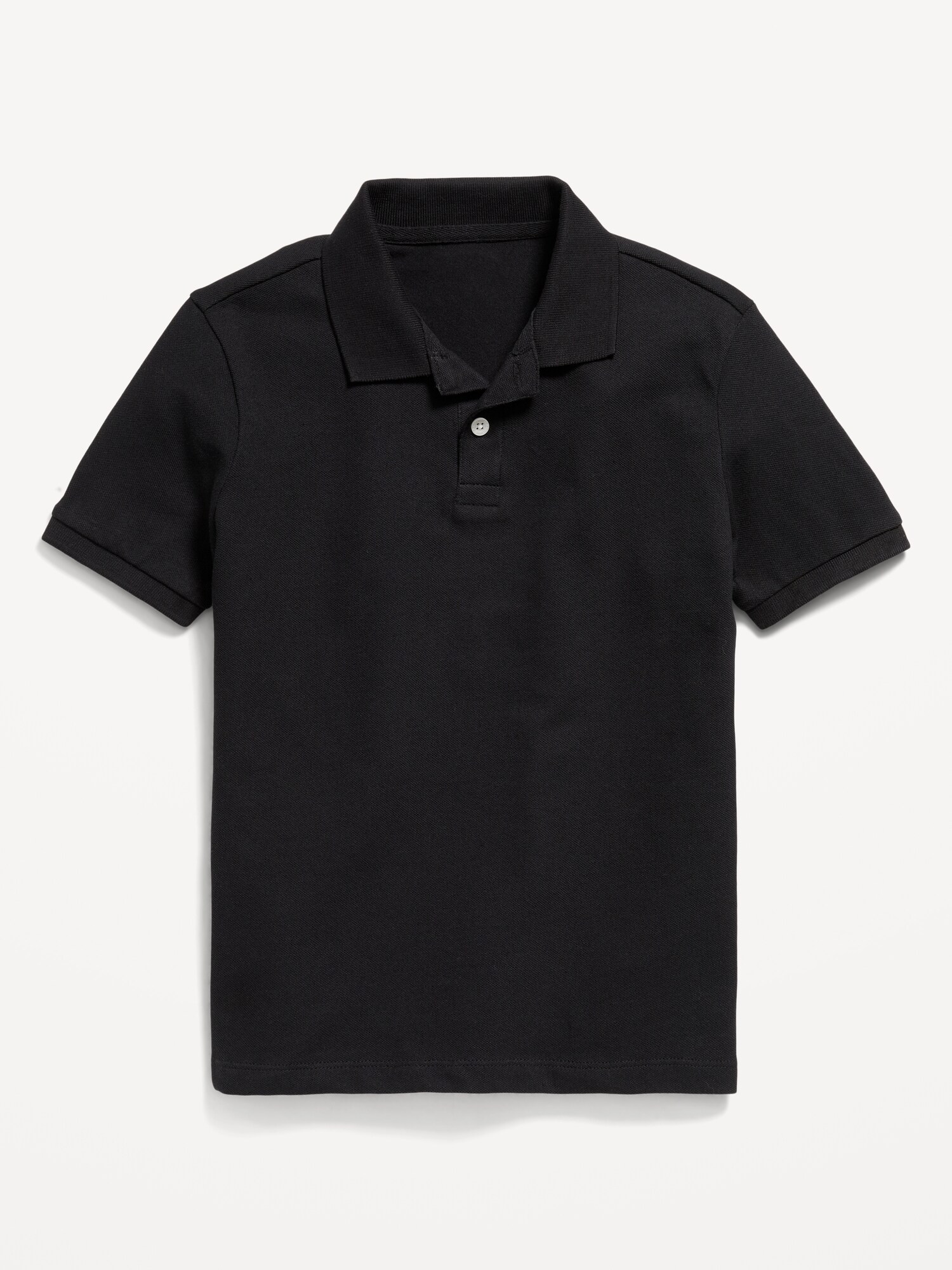 Поло Old Navy School Uniform Pique Polo Shirt для мальчиков, цвет: Blackjack — фото 2