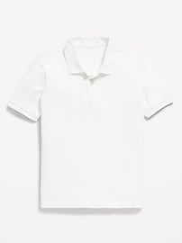 Image number 2 showing, School Uniform Pique Polo Shirt for Boys