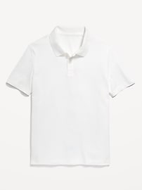 Image number 2 showing, School Uniform Jersey Polo Shirt for Boys