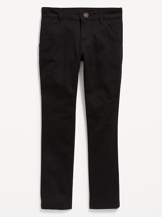 Image number 4 showing, Skinny School Uniform Pants for Girls