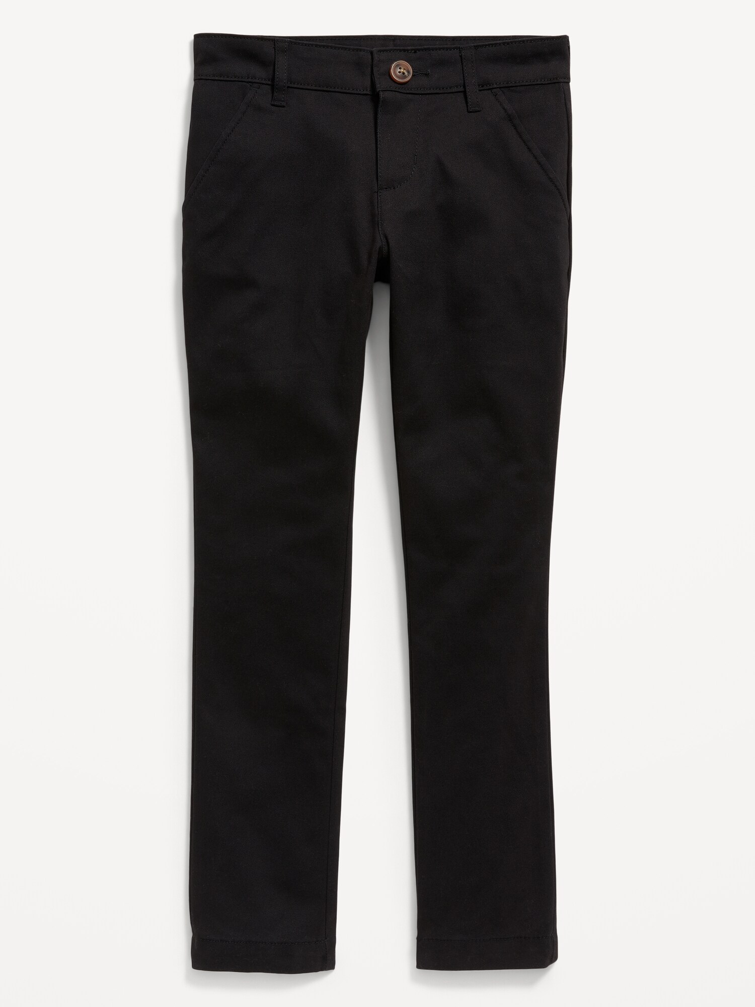 Брюки Old Navy Skinny School Uniform Pants для девочек, цвет: Чёрный — фото 4