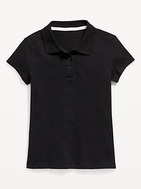 Image number 2 showing, Uniform Pique Polo Shirt for Girls