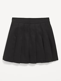 View large product image 4 of 5. School Uniform Pleated Knit Skort for Girls