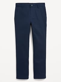 View large product image 4 of 4. Slim School Uniform Chino Pants for Boys