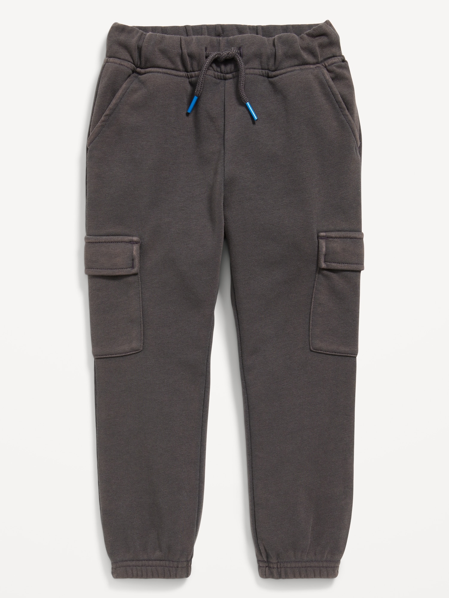 Functional Drawstring Cargo Joggers for Toddler Boys