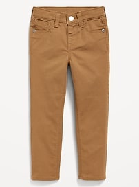 Image number 1 showing, 360° Stretch Skinny Pants for Toddler Boys