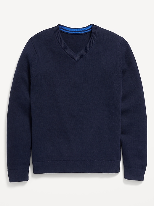 View large product image 2 of 3. V-Neck Sweater for Boys