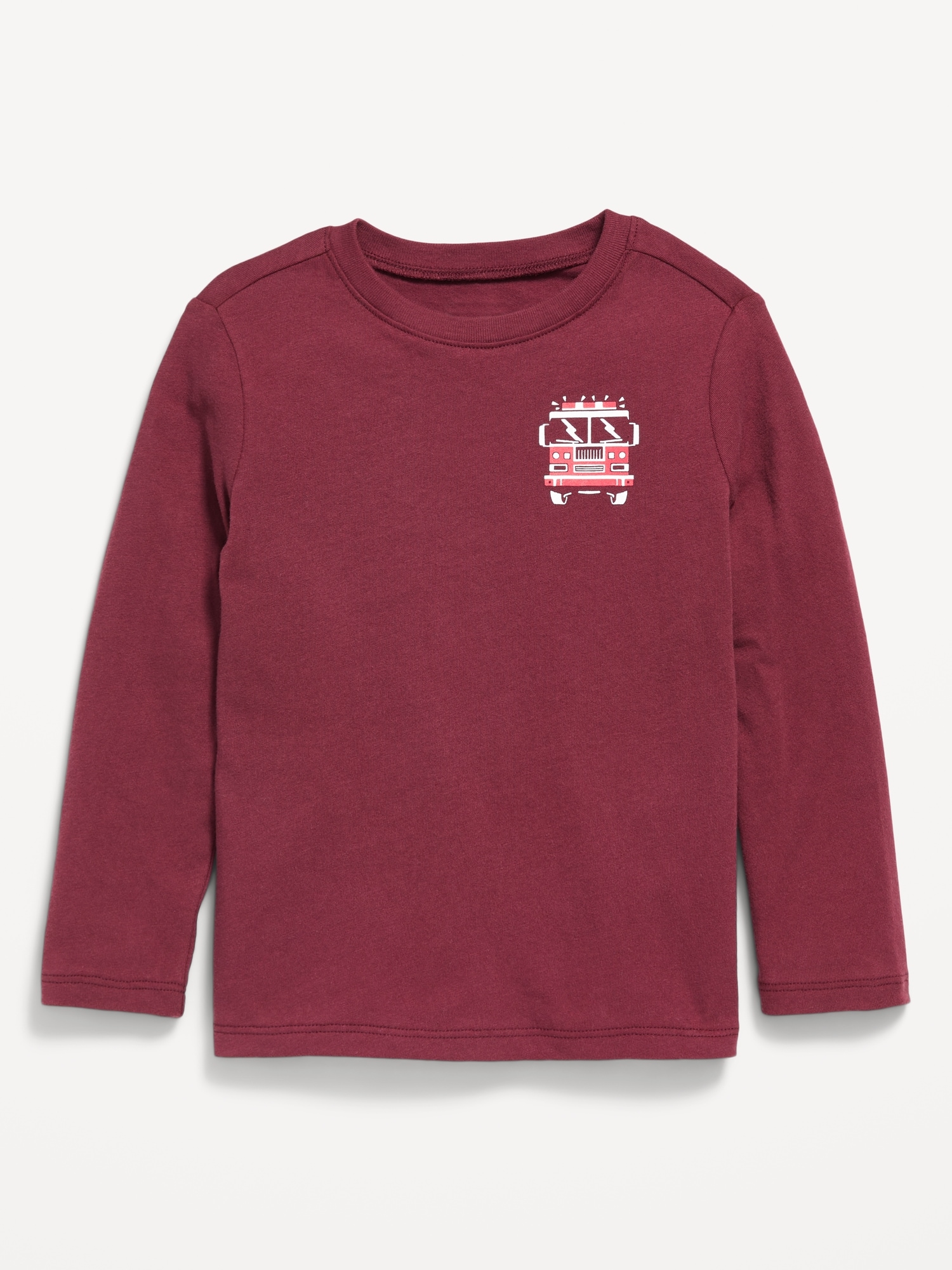 Long-Sleeve Graphic T-Shirt for Toddler Boys