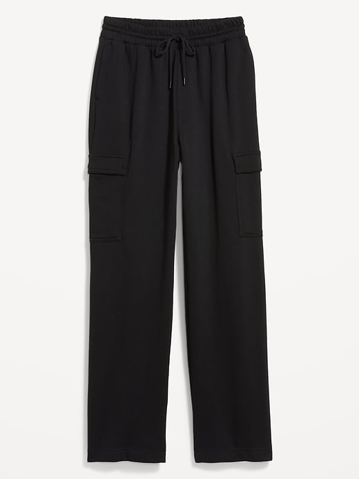 Image number 4 showing, Extra High-Waisted Cargo Sweatpants