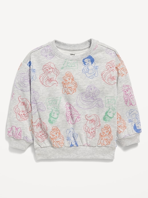 View large product image 2 of 2. Disney© Drop-Shoulder Graphic Sweatshirt for Toddler Girls