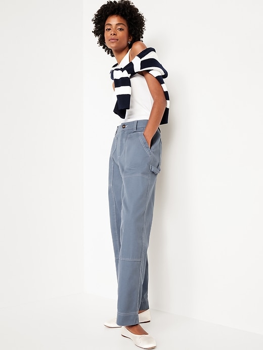 Image number 3 showing, High-Waisted Utility Pants