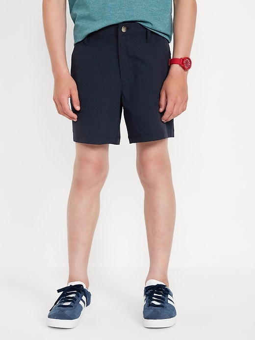 View large product image 1 of 4. Slim Performance Chino Shorts for Boys (Above Knee)