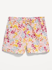 View large product image 3 of 3. Ruffled Pull-On Shorts for Toddler Girls