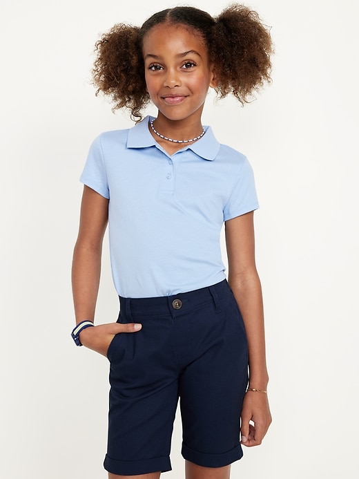 View large product image 1 of 4. School Uniform Polo Shirt for Girls