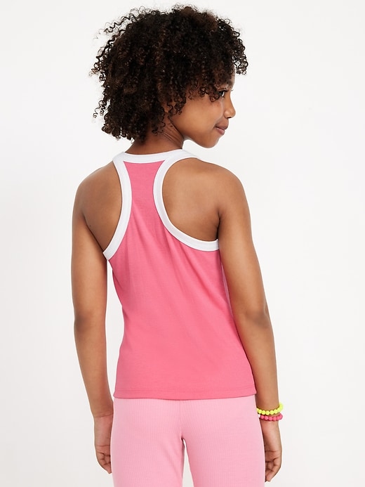 View large product image 2 of 4. UltraLite Rib-Knit Performance Tank for Girls